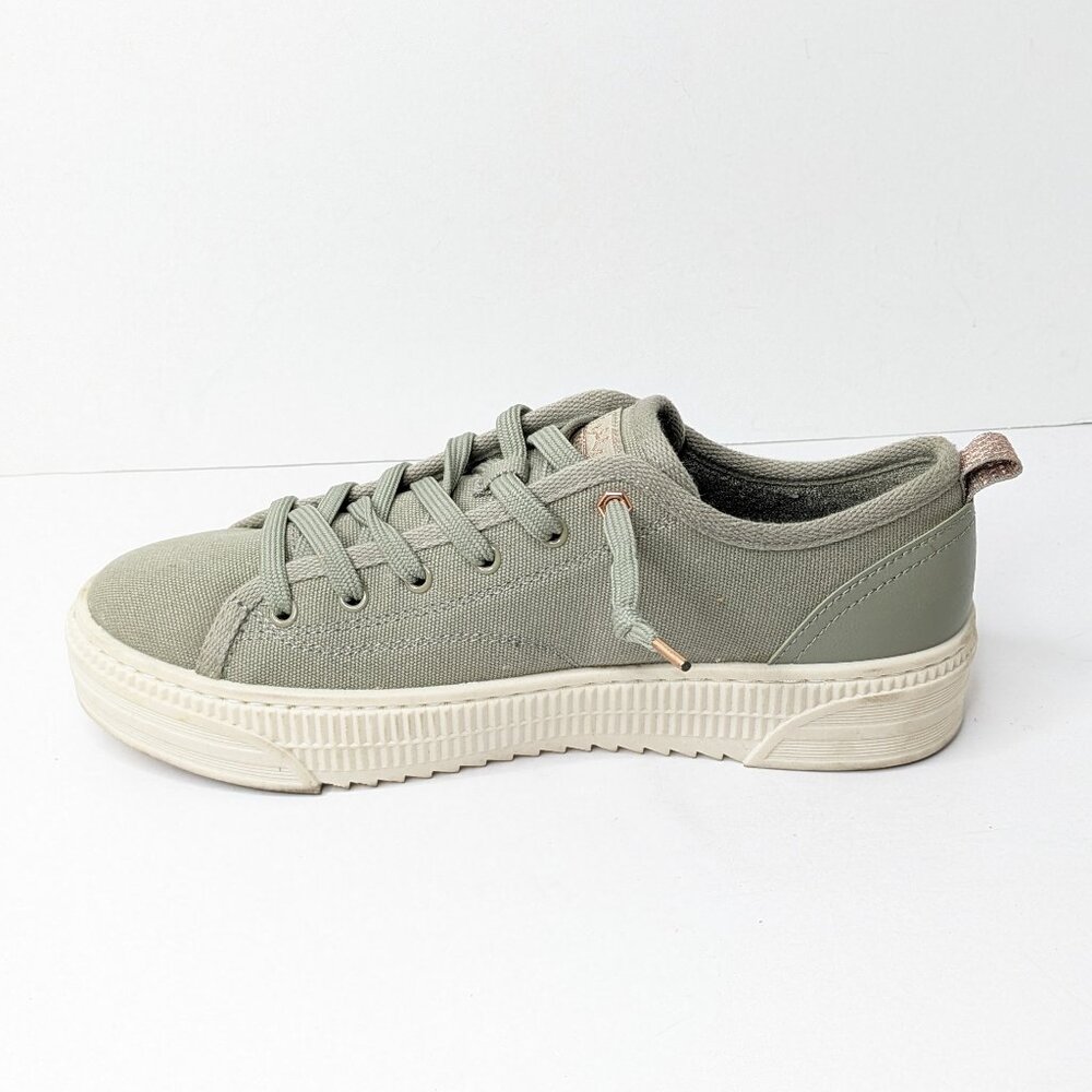 Skechers Bobs Copa Platform Sneakers, Olive, Women's 9 - Picture 4 of 7